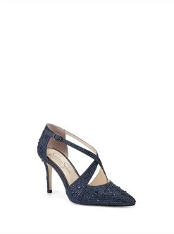 Jessica Simpson Accile High Heel In Navy< Pumps