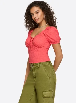 Jessica Simpson Addy Bustier Top In < Tops & Tees