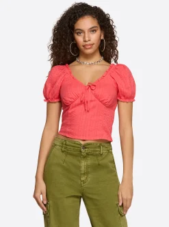 Jessica Simpson Addy Bustier Top In < Tops & Tees