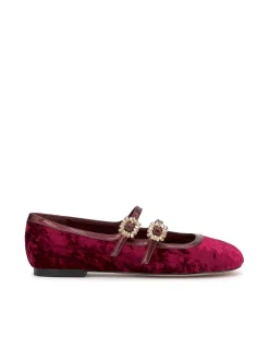 Jessica Simpson Allista Buckle Ballet Flat In < Flats