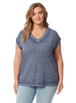 Jessica Simpson Amory Tee In < Tops & Tees