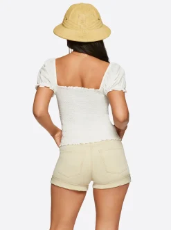 Jessica Simpson Aubrey Top In < Tops & Tees