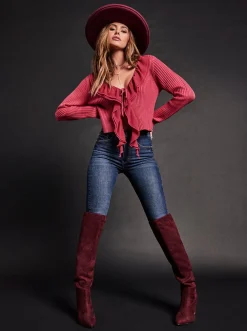 Jessica Simpson Aurier Cardi In < Jackets, Blazers & Kimonos|Sweaters