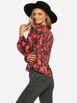 Jessica Simpson Averie Top In < Tops & Tees