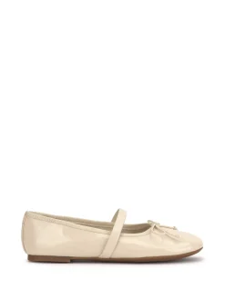 Jessica Simpson Azalina Mary Jane Flat In Ivory< Flats