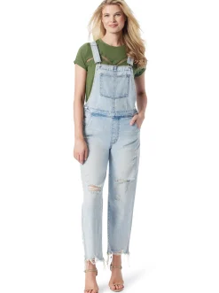 Jessica Simpson Baggy Overalls In < Denim
