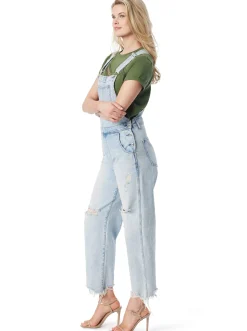 Jessica Simpson Baggy Overalls In < Denim