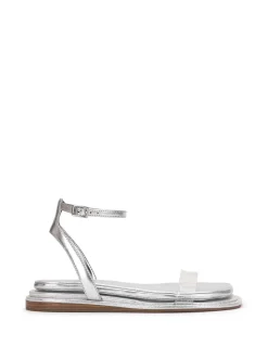 Jessica Simpson Betania Sandal In Silver< Flats|Sandals