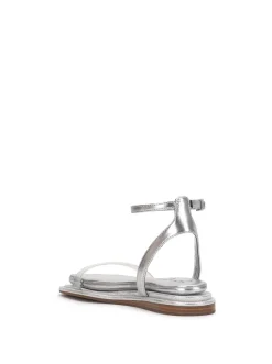 Jessica Simpson Betania Sandal In Silver< Flats|Sandals