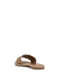 Jessica Simpson Bibiani Beaded Sandal In < Flats|Sandals