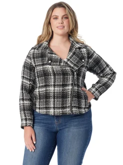 Jessica Simpson Biker Jacket In < Jackets, Blazers & Kimonos|Sweaters