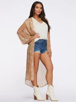 Jessica Simpson Blaine Kimono In < Jackets, Blazers & Kimonos|Tops & Tees