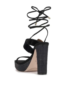 Jessica Simpson Caelia Ankle Lace Up Platform Sandal In < Platforms|Sandals