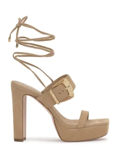 Jessica Simpson Caelia Ankle Lace Up Platform Sandal In < Platforms|Sandals