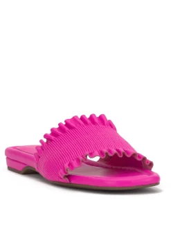 Jessica Simpson Camessa Smocked Sandal In < Flats|Sandals