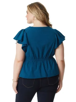 Jessica Simpson Candice Shirt In < Tops & Tees