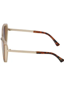 Jessica Simpson Cat Eye Sunglasses With Metal Temple In < Sunglasses
