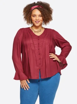 Jessica Simpson Cecily Top In < Tops & Tees