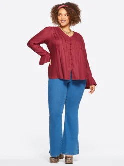 Jessica Simpson Cecily Top In < Tops & Tees