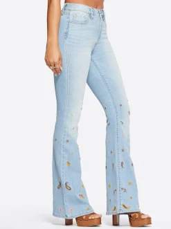 Jessica Simpson Charmed Flare In < Denim