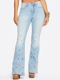 Jessica Simpson Charmed Flare In < Denim
