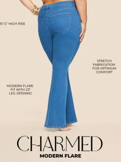 Jessica Simpson Charmed Flare In < Denim