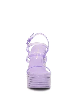 Jessica Simpson Cholena Platform Wedge In Lavender Rose< Platforms|Sandals