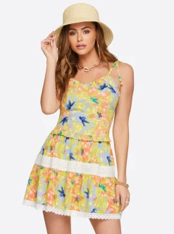 Jessica Simpson Clare Peplum Tank In < Sets|Tops & Tees