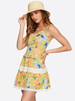 Jessica Simpson Clare Peplum Tank In < Sets|Tops & Tees