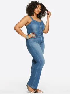 Jessica Simpson Constance Jumpsuit In Free Will< Denim|Jumpsuits & Rompers