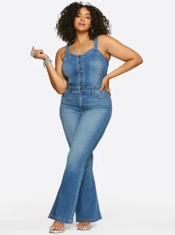 Jessica Simpson Constance Jumpsuit In Free Will< Denim|Jumpsuits & Rompers