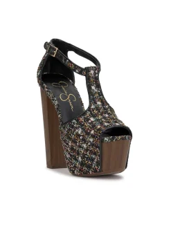Jessica Simpson Dany T-strap Platform Sandal In < Platforms|Sandals