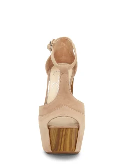 Jessica Simpson Dany T-Strap Platform al In < Platforms|Sandals