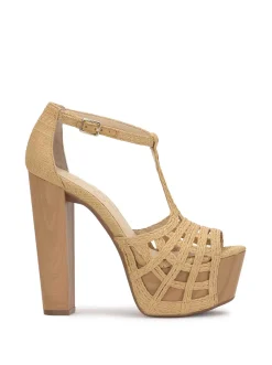 Jessica Simpson Delei T-Strap Platform Sandal In < Platforms|Sandals