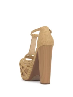 Jessica Simpson Delei T-Strap Platform Sandal In < Platforms|Sandals