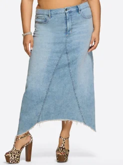 Jessica Simpson Della Maxi Skirt In < Bottoms|Skirts