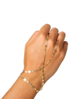 Jessica Simpson Demi Fine Hand Chain In < Bracelets