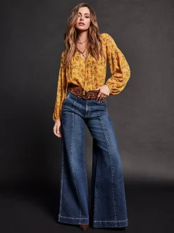 Jessica Simpson Doris Blouse In < Tops & Tees