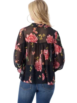 Jessica Simpson Doris Blouse In < Tops & Tees