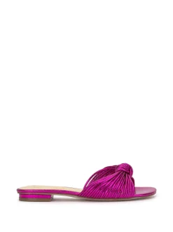Jessica Simpson Dydra Knotted Flat Sandal In Pink< Flats|Sandals
