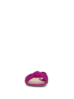 Jessica Simpson Dydra Knotted Flat Sandal In Pink< Flats|Sandals
