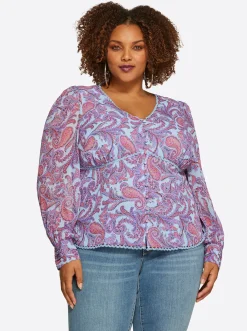 Jessica Simpson Elia Top In < Tops & Tees