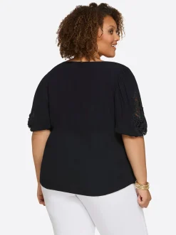 Jessica Simpson Eloise Blouse In < Tops & Tees