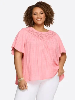 Jessica Simpson Eloise Blouse In < Tops & Tees