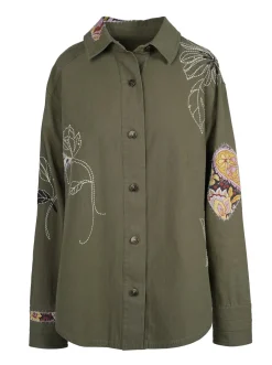 Jessica Simpson Embellished Shacket In < Jackets, Blazers & Kimonos|Sweaters