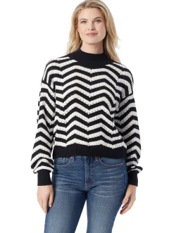 Jessica Simpson Farai Sweater In Anthracite Combo< Tops & Tees|Sweaters