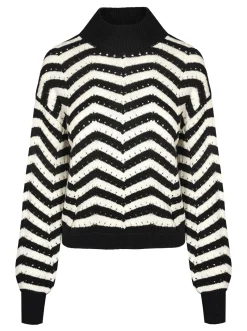 Jessica Simpson Farai Sweater In Anthracite Combo< Tops & Tees|Sweaters