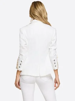 Jessica Simpson Fitted Blazer In < Jackets, Blazers & Kimonos|Sweaters
