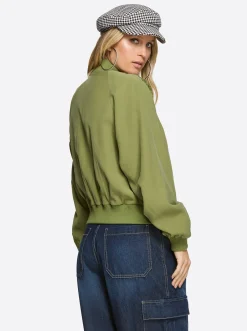 Jessica Simpson Fynn Bomber Jacket In < Jackets, Blazers & Kimonos|Sweaters