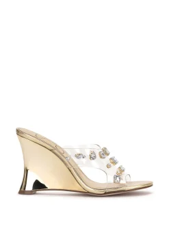 Jessica Simpson Ganisa Lucite Wedge In < Sandals|Wedges